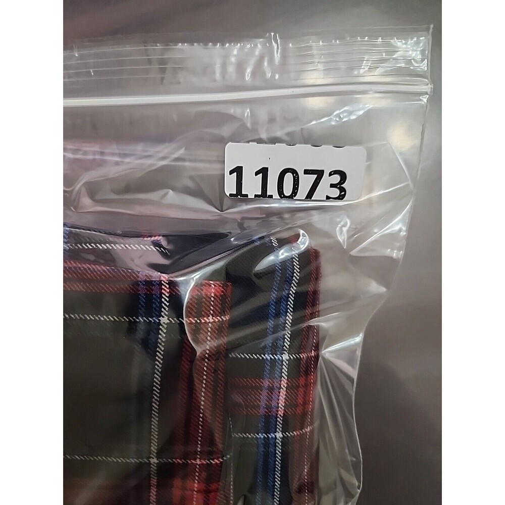 Talbots Hampshire Ankle Pants Womens 4 Merry Tartan Plaid Wool Blend Stretch - Picture 10 of 10